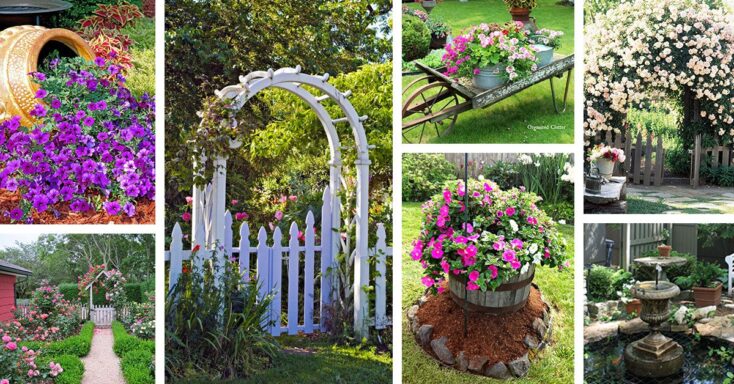Featured image for 46 Cottage Garden Ideas for a Blissful Yard