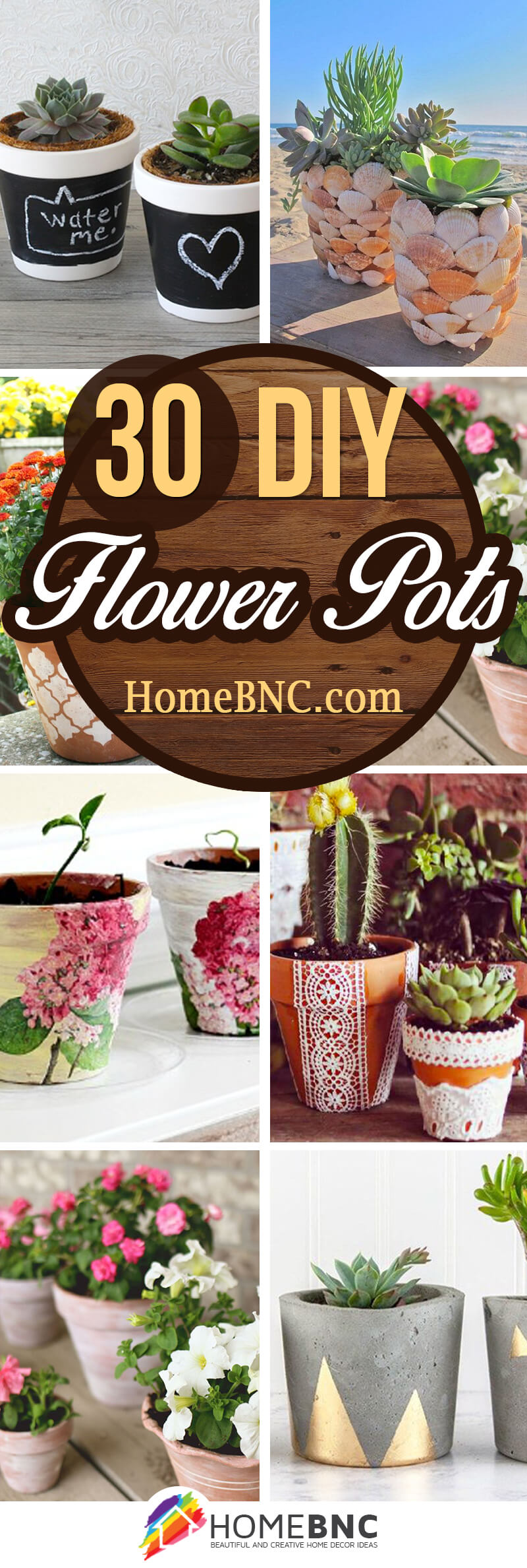 30 Best DIY Flower Pot Ideas and Designs for 2023