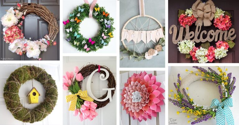 DIY Spring Wreaths