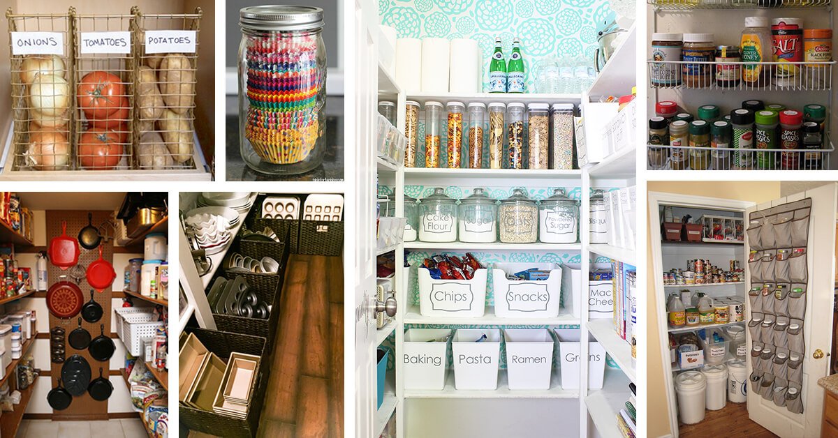 25 Brilliant Pantry Organization Ideas, Tips & Tricks