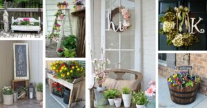 Rustic Spring Porch Designs