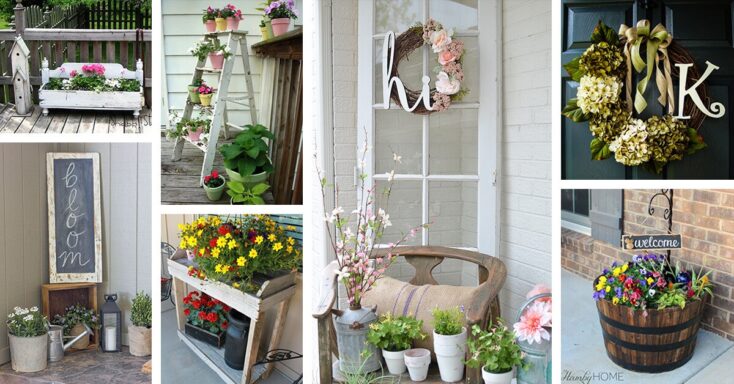 Featured image for 37 Rustic Spring Porch Decor Ideas to Help you Get Your Outdoor Space Ready for Spring