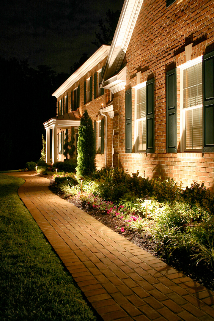 patio landscape lighting ideas