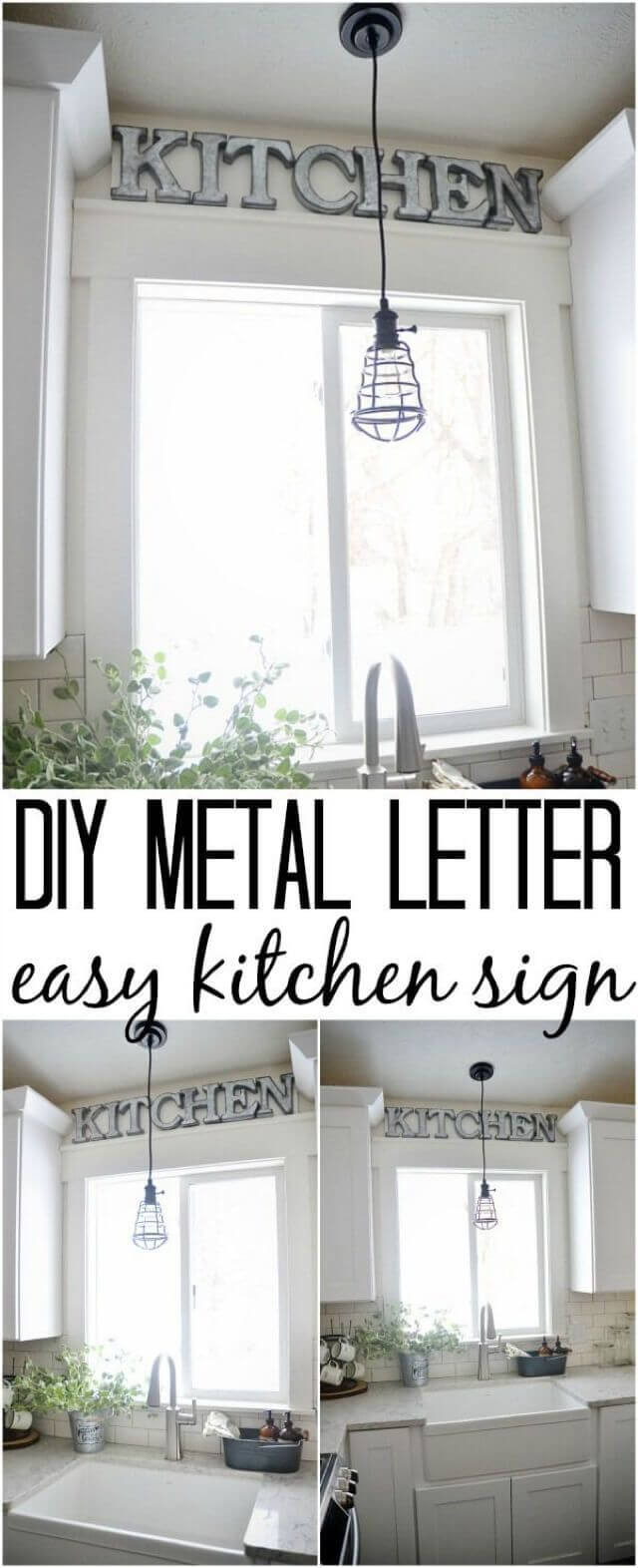 farmhouse kitchen decor diy