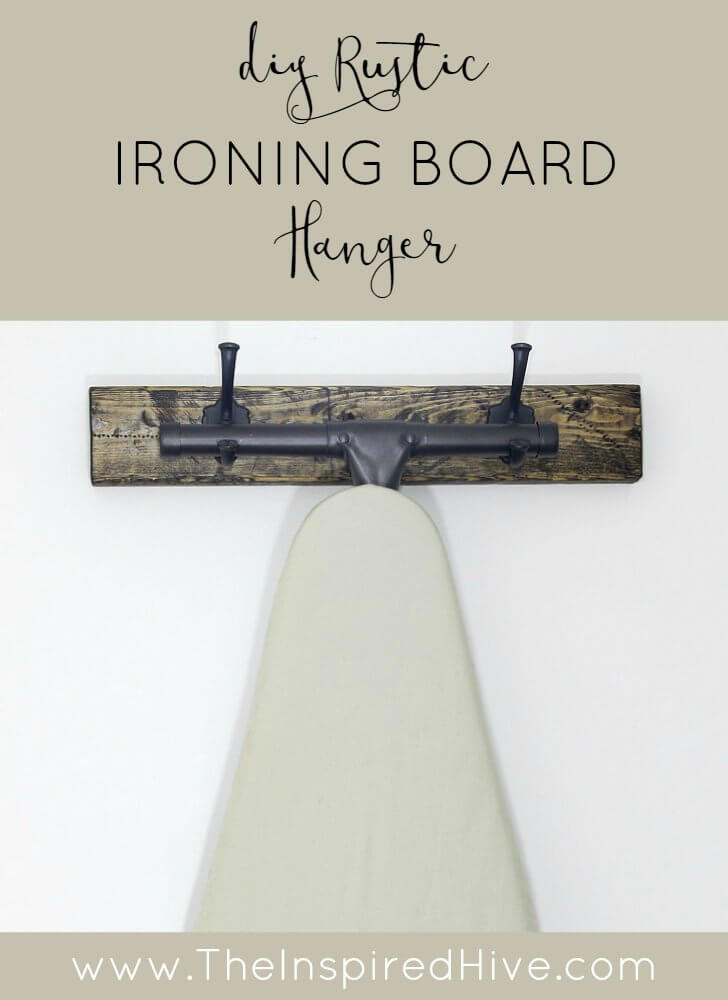 Hang Your Ironing Board in Style
