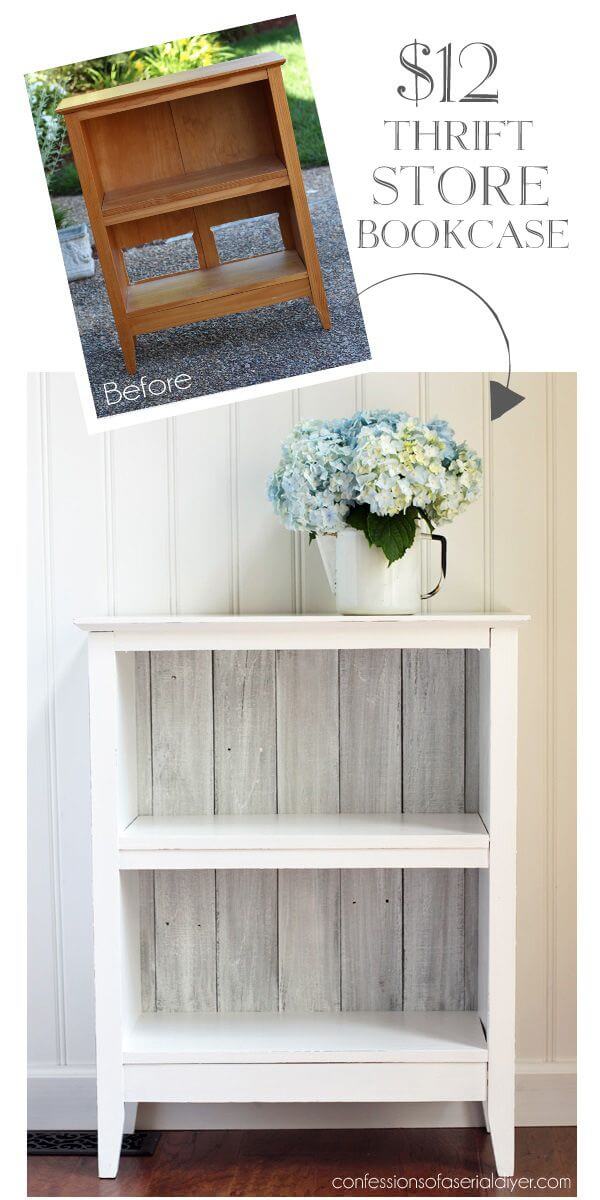 Upcycle an Inexpensive Bookcase with Paint