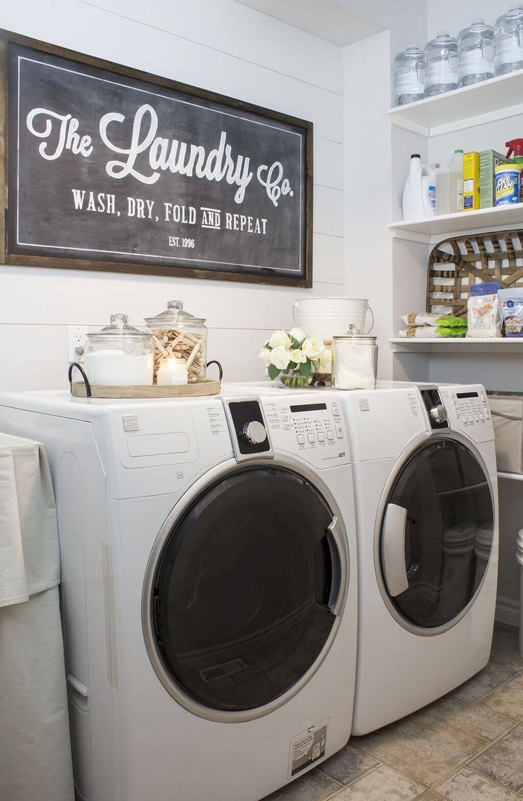 60 Best Farmhouse Laundry Room Decor Ideas and Designs for 2021