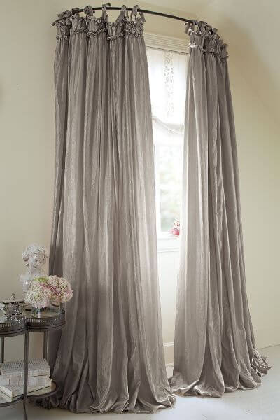 Dramatic Windows With Dd Curtains, French Country Curtains