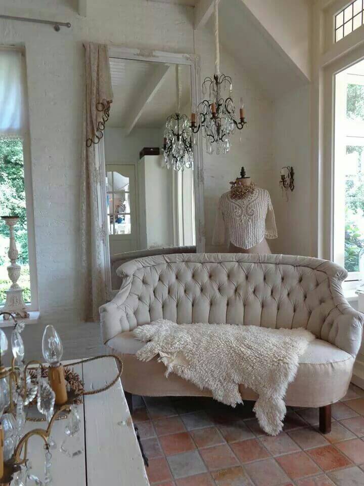 32 Best Shabby Chic Living Room Decor Ideas and Designs