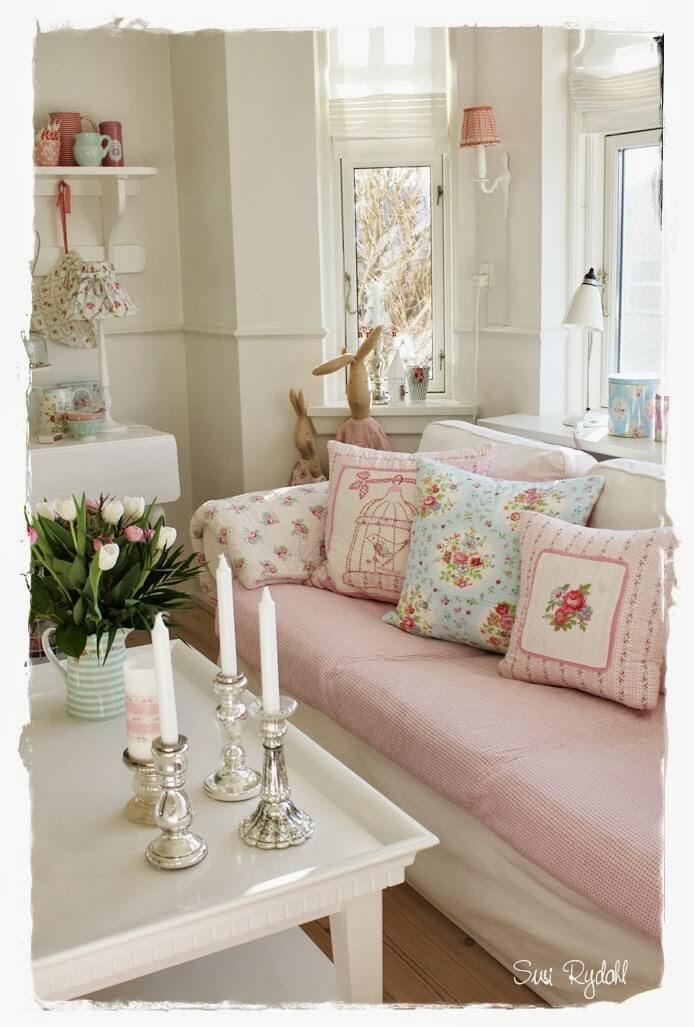 32 Best Shabby Chic Living Room Decor Ideas And Designs For 2020