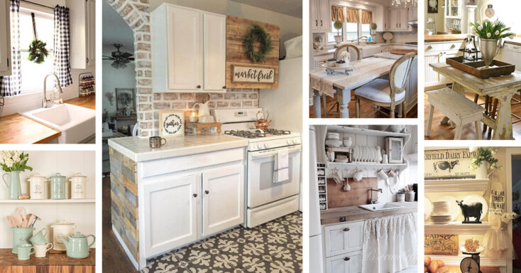 Featured image for 27 Country Cottage Style Kitchen Decor Ideas to Make You Fall in Love with Your Kitchen Again