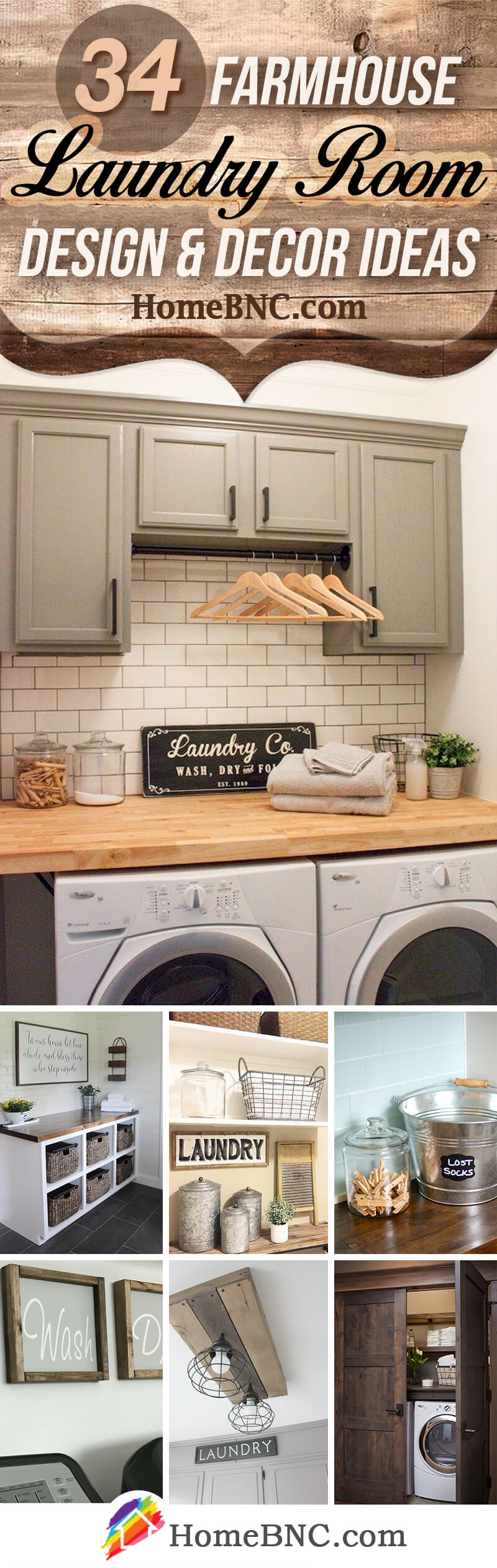 34 Best Farmhouse Laundry Room Decor Ideas and Designs for ...