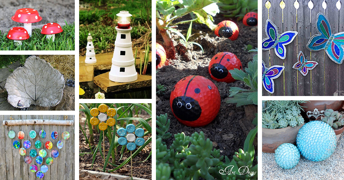 Featured image for “35+ Unique Garden Art DIY Projects You Can Easily Make this Weekend”