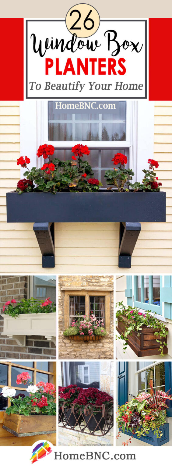 26 Best Window Box Planter Ideas and Designs for 2023