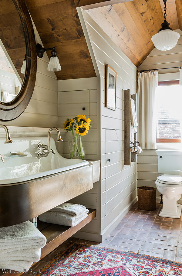 30 Best Cottage Style Bathroom Ideas And Designs For 2021