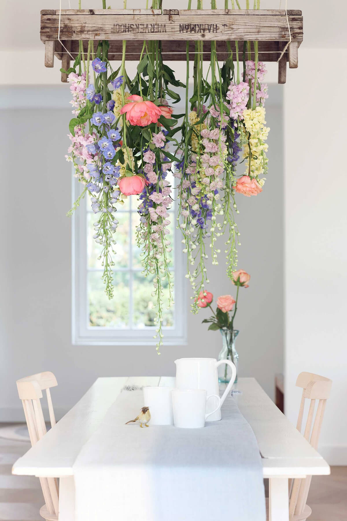 ceiling flower decoration