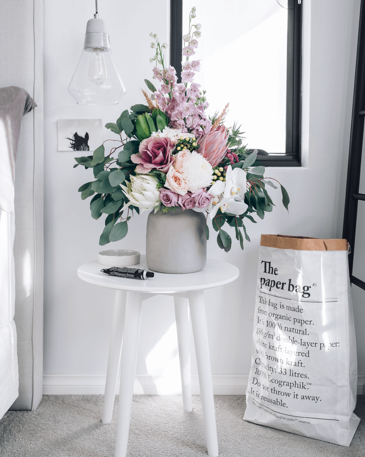 Stunning Floral Vintage Jug Table Arrangement