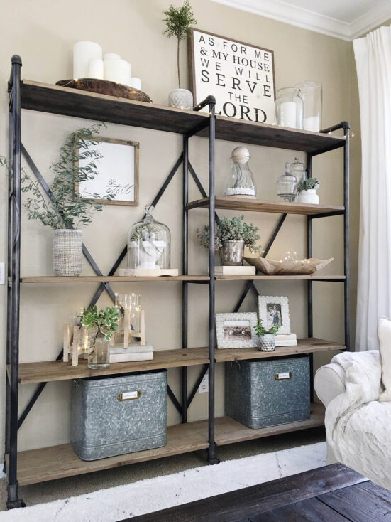 26 Best Farmhouse Shelf Decor Ideas and Designs for 2024