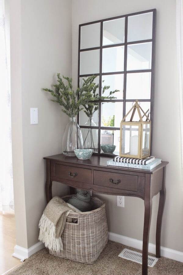 Contemporary Mirror in Square Units