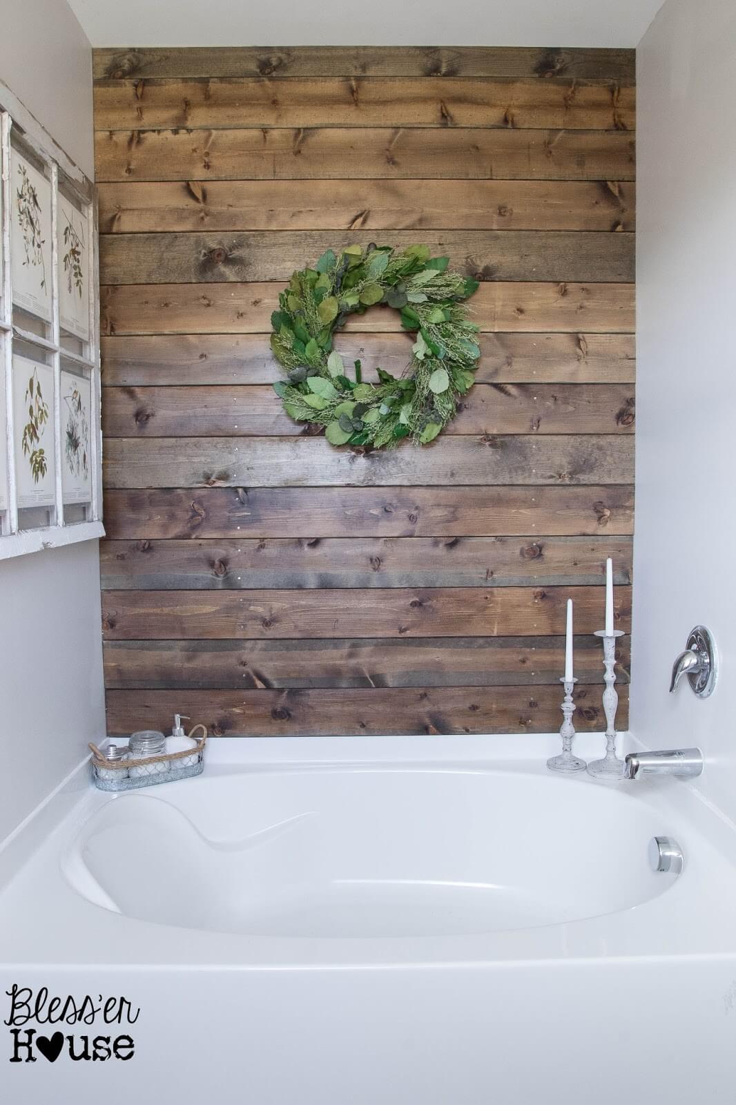 26 Best Diy Bathroom Ideas And Designs, Diy Bathtub Surround Ideas