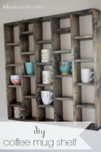 26 Best DIY Coffee Mug Holder Ideas And Projects For 2022   17 Diy Coffee Mug Holder Ideas Homebnc 200x300 