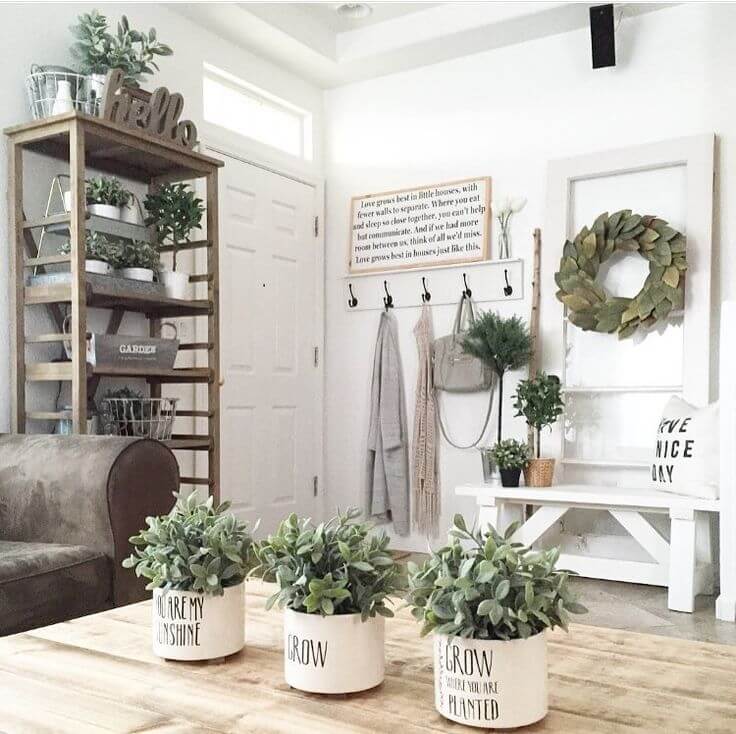 36 Best Farmhouse  Plant  Decor Ideas and Designs for 2019