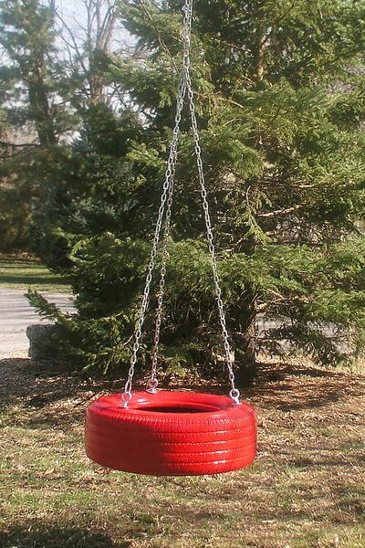 A Fun and Relaxing Tire Swing