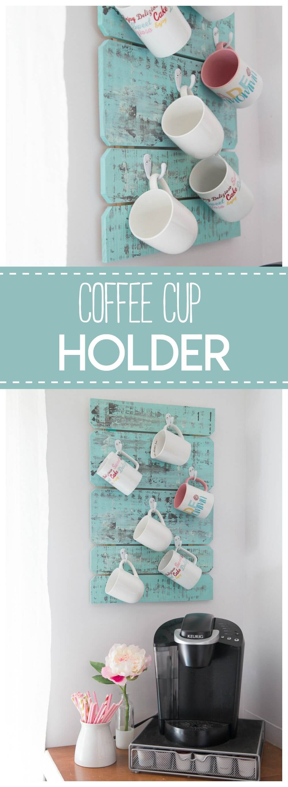 26 Best DIY Coffee Mug Holder Ideas and Projects for 2021