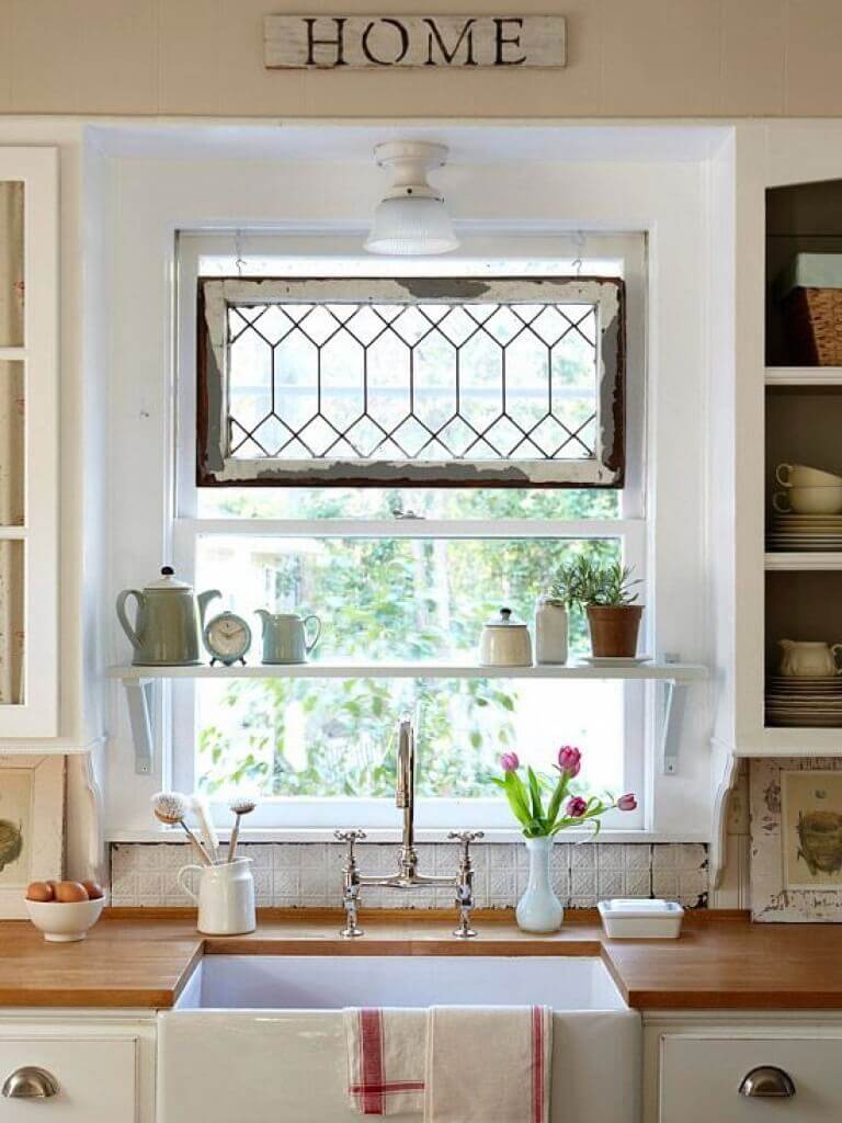 Build a Shelf in Front of Your Window