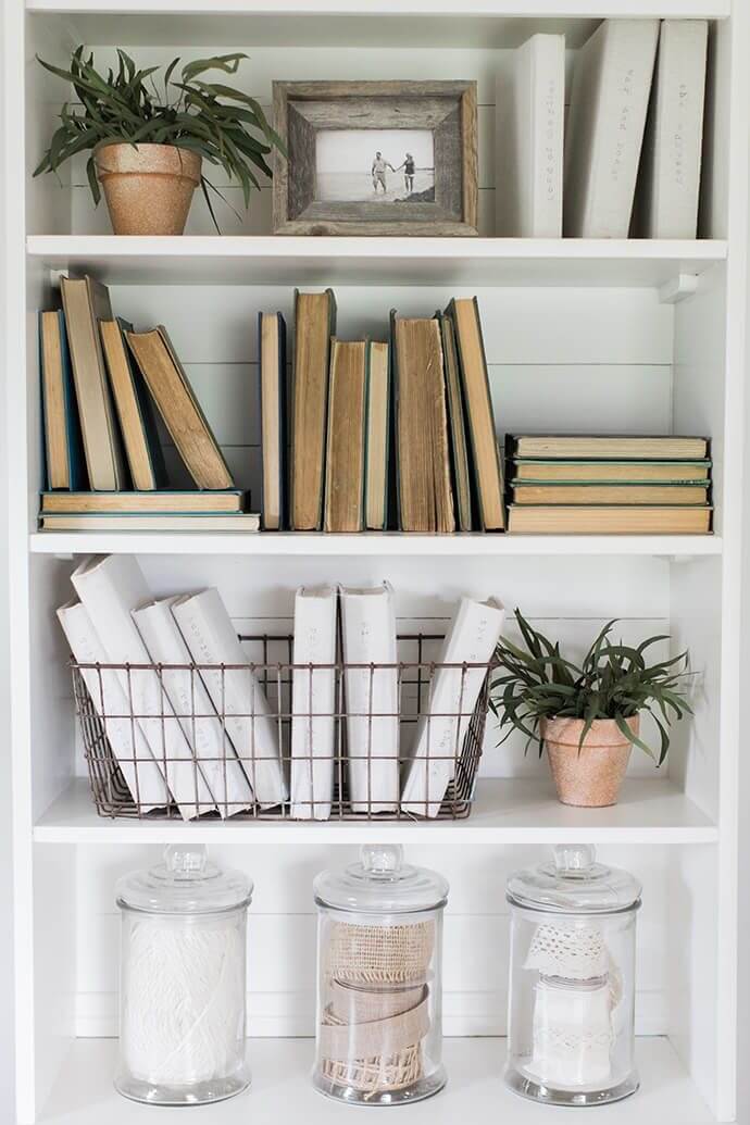 26 Best Farmhouse Shelf Decor Ideas And Designs For 21