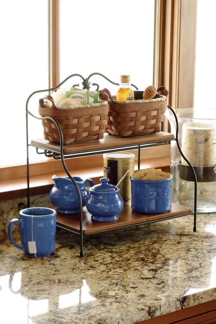 34 Best Kitchen Countertop Organizing Ideas For 2020