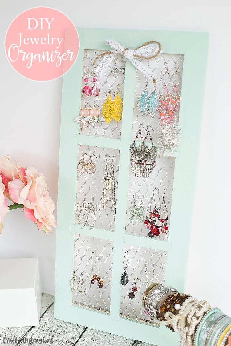 Make This DIY Jewelry Organizer