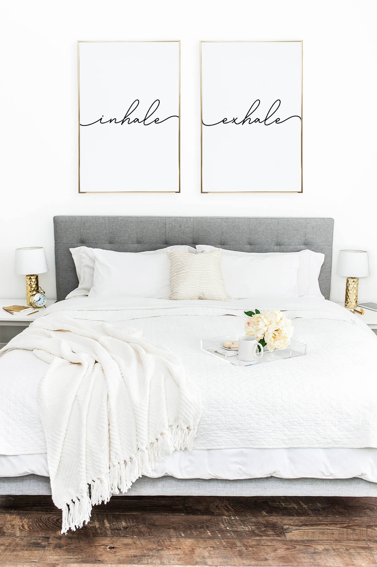 bedroom wall art decor