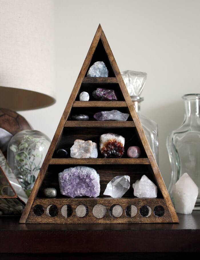 Wood Pyramid of Stones