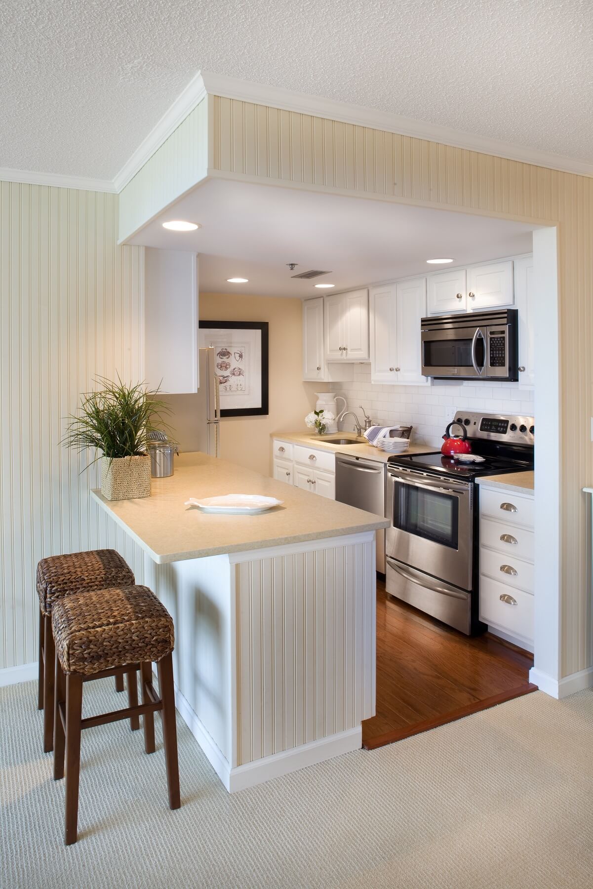 kitchen decor room idea adding vertical lines height 2021 homebnc