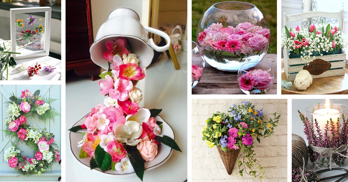 Featured image for “27 Creative Flower Decoration Ideas for a Charming Interior”