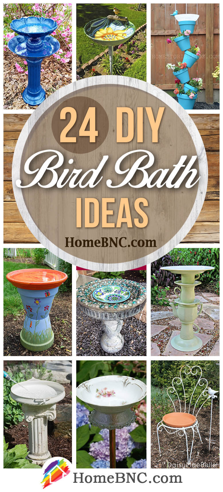 cheap bird bath ideas