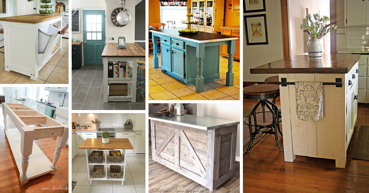 23 Best Diy Kitchen Island Ideas And