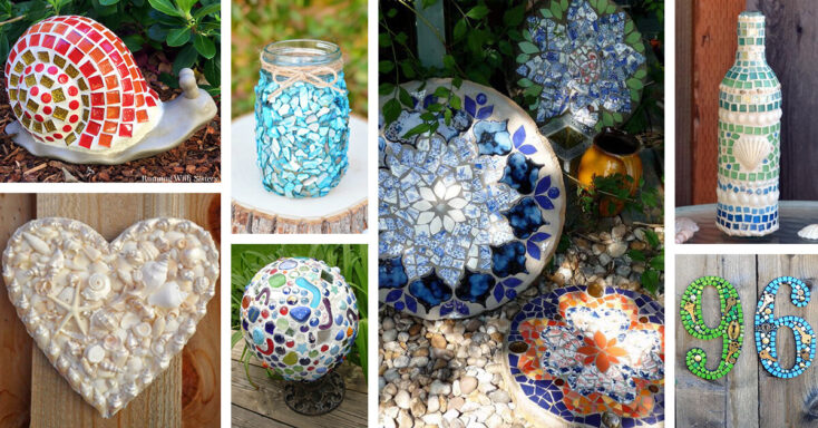 Featured image for 35 Fun DIY Mosaic Craft Projects You Can Make this Weekend