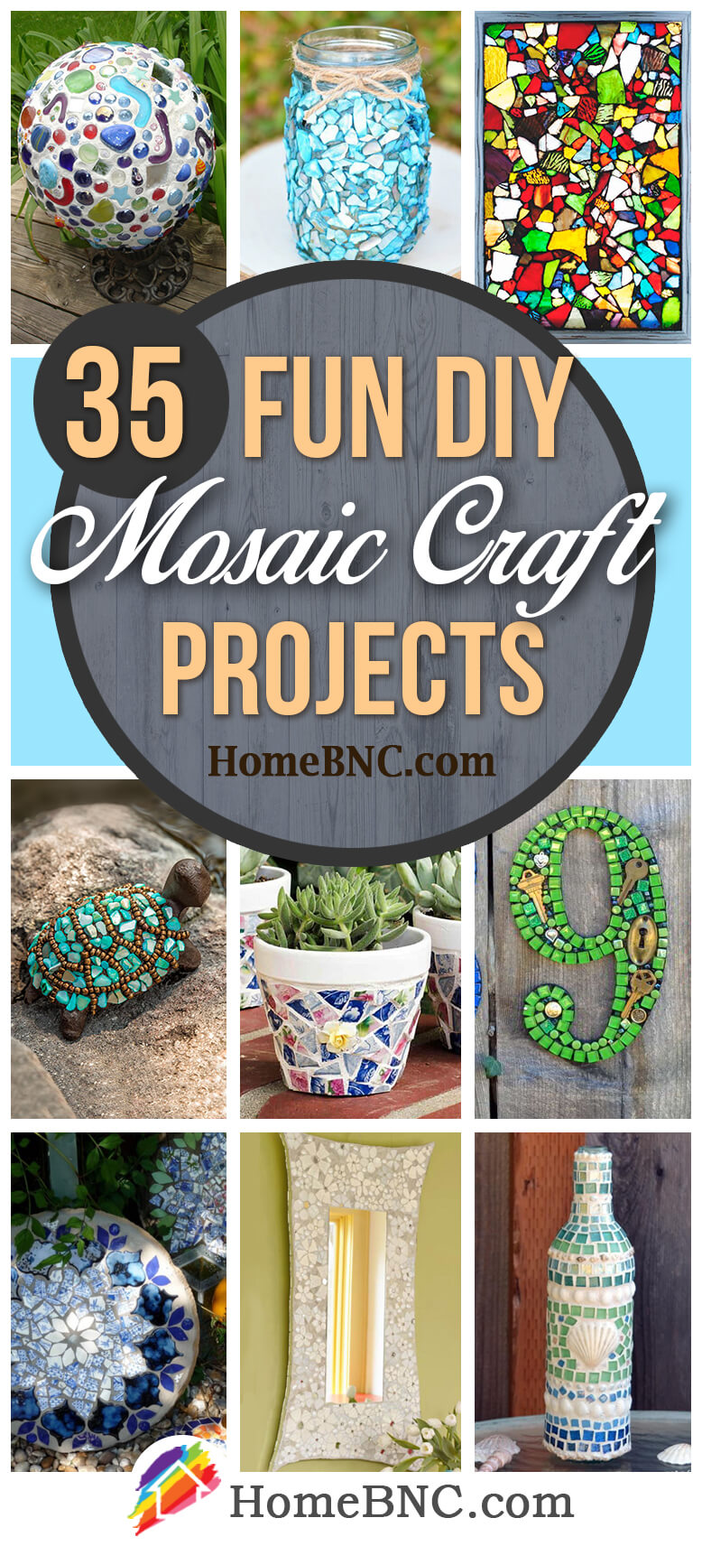 35 Best DIY Mosaic Craft Ideas and Projects for 2020