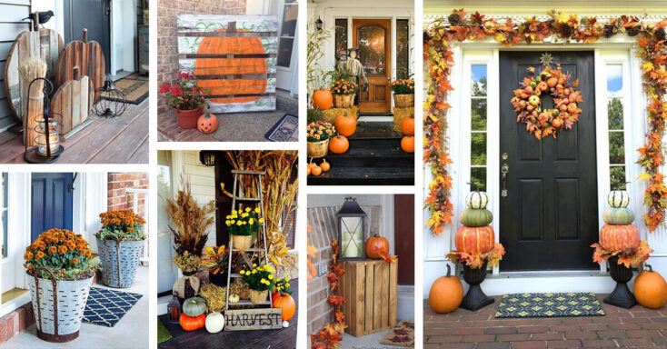 Featured image for 25 Adorable Fall Front Door Decor Ideas to Make a Fantastic First Impression