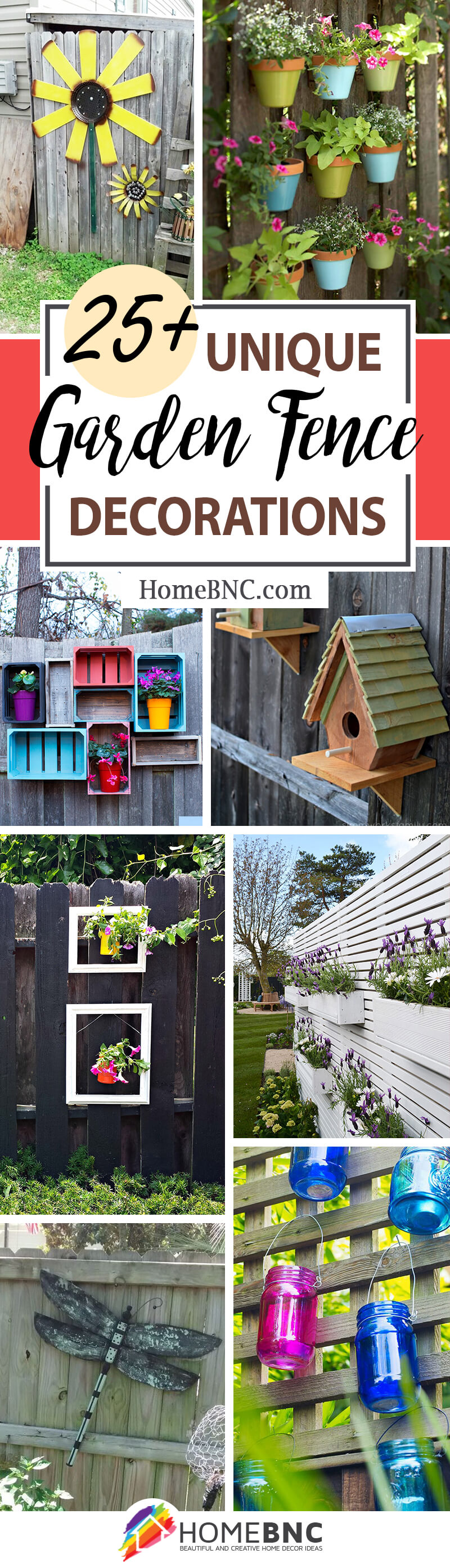 Garden Fence Decoration Ideas Pinterest Share Homebnc V2 