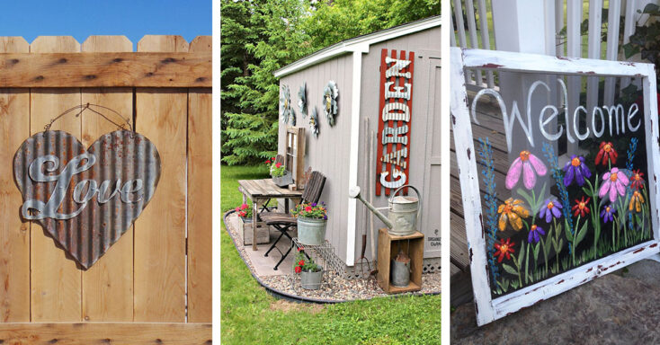 Featured image for 58 Cute Garden Sign Ideas to Make Your Yard Inviting