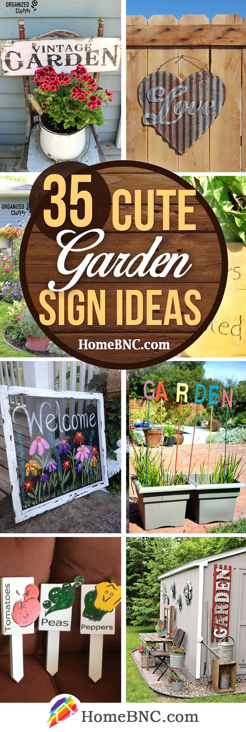 35 Best Garden Sign Ideas And Designs For 2020