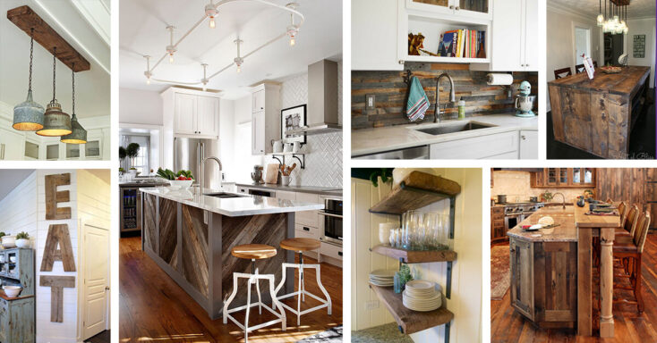 Featured image for 32 Charming Ways to Add Reclaimed Wood to Your Kitchen and Make Your Space Gorgeous