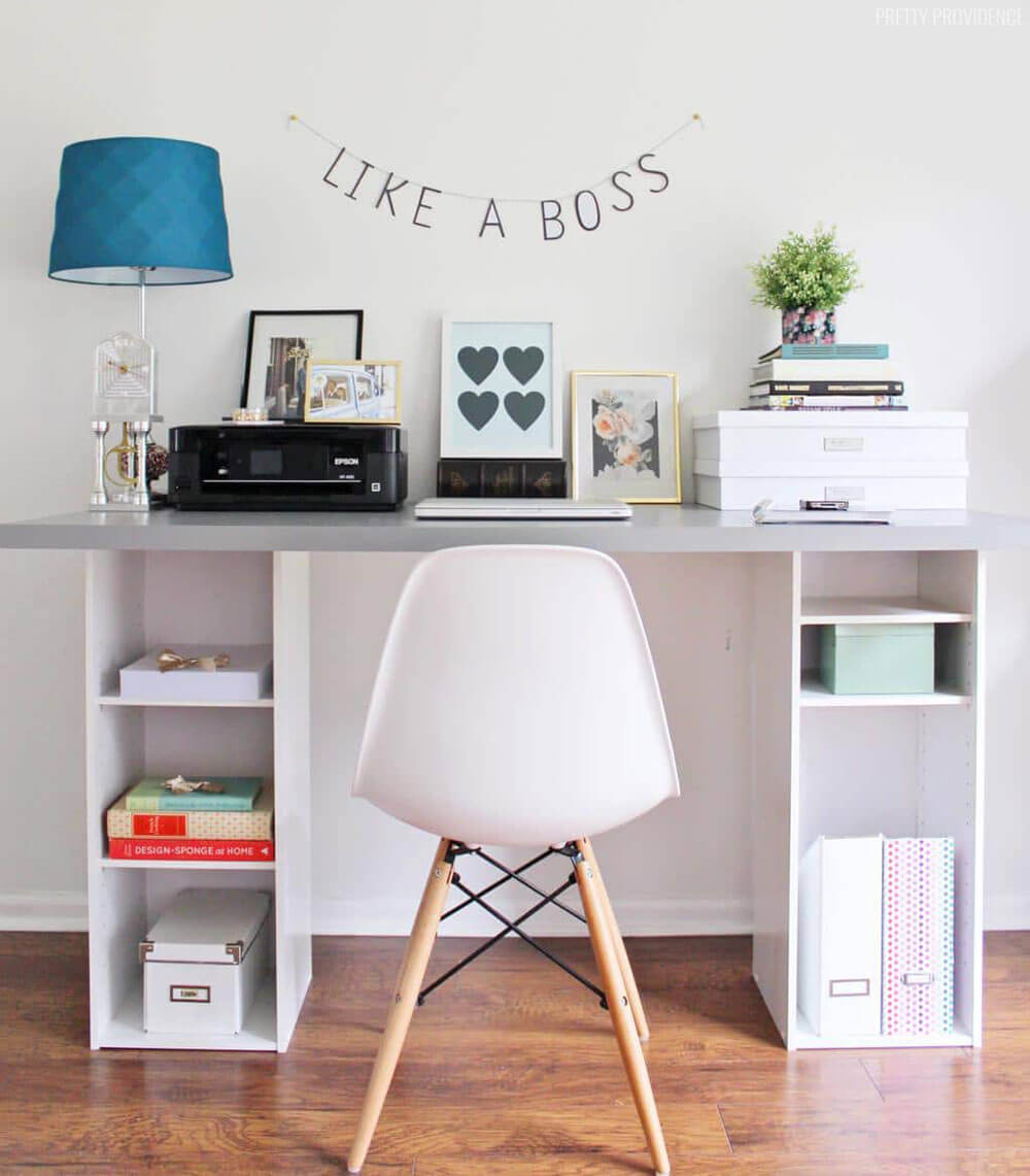 25 Best DIY Desk Ideas And Designs For 2023   01 Diy Desk Ideas Homebnc 