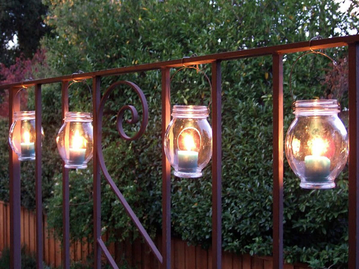 diy outside lights