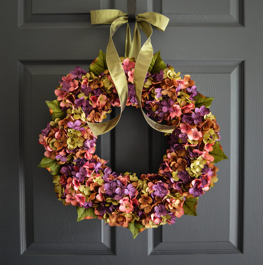 33 Best Summer Wreath Ideas And Designs For 2020   04 Summer Wreath Ideas Homebnc 