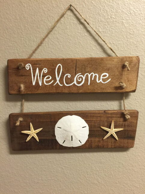 45+ Best Beach Themed Wooden Signs (Ideas and Designs) for 2024