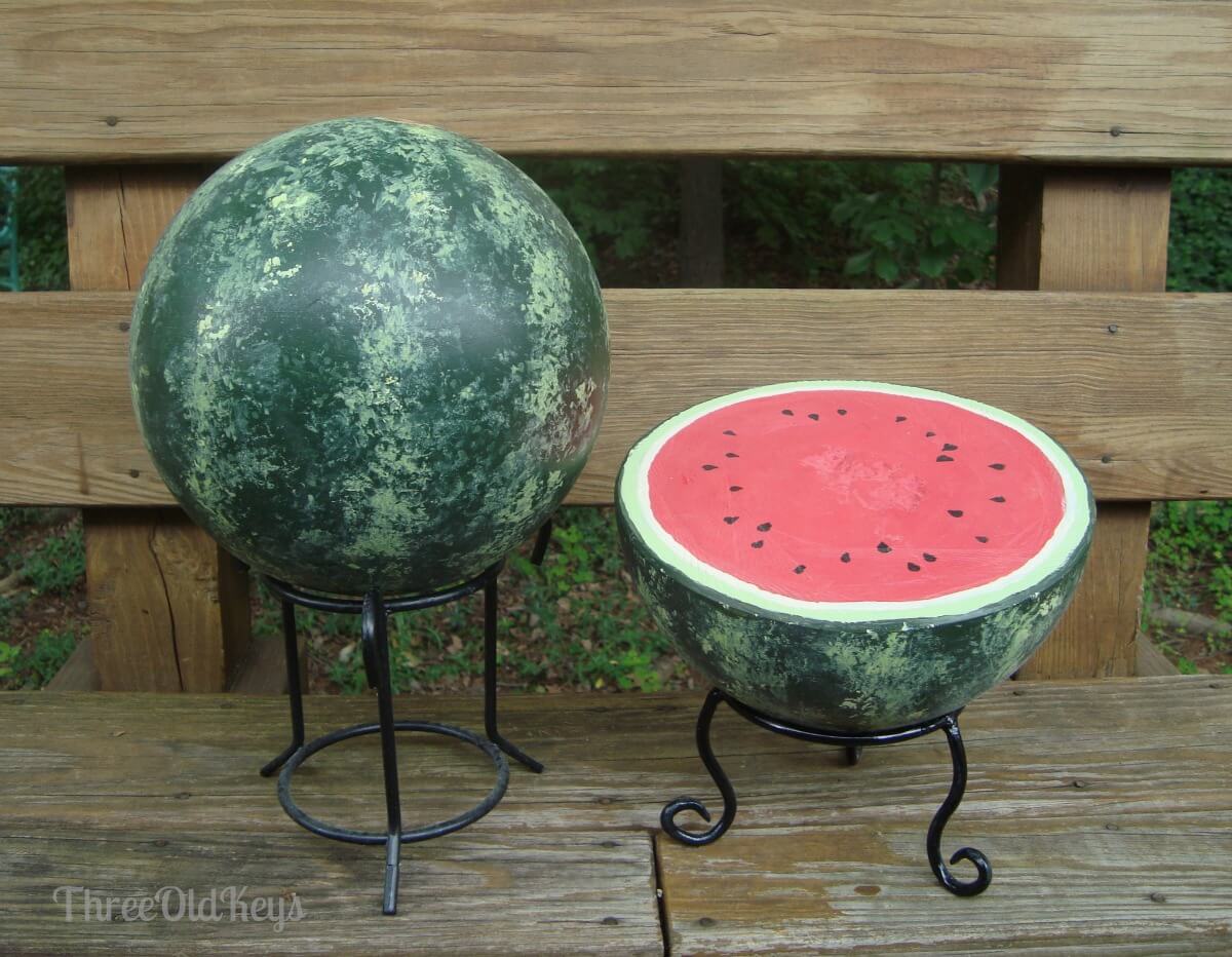 A Set of Sliced and Whole Watermelon